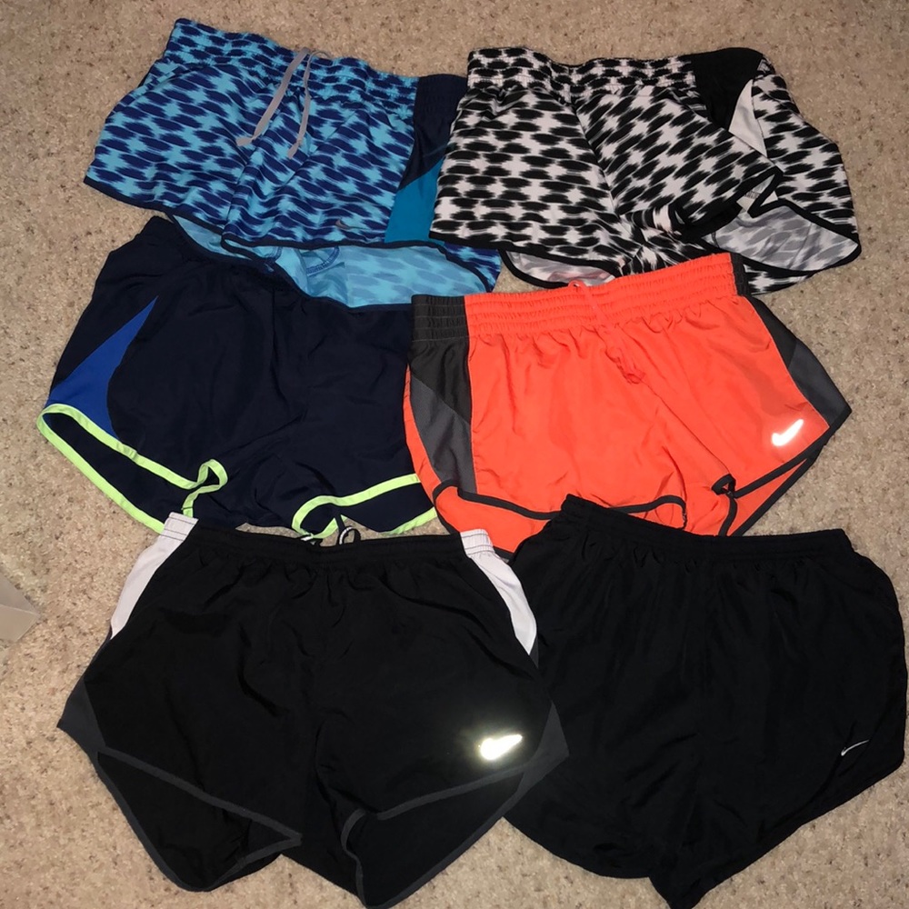 Bundle of 6 Nike shorts